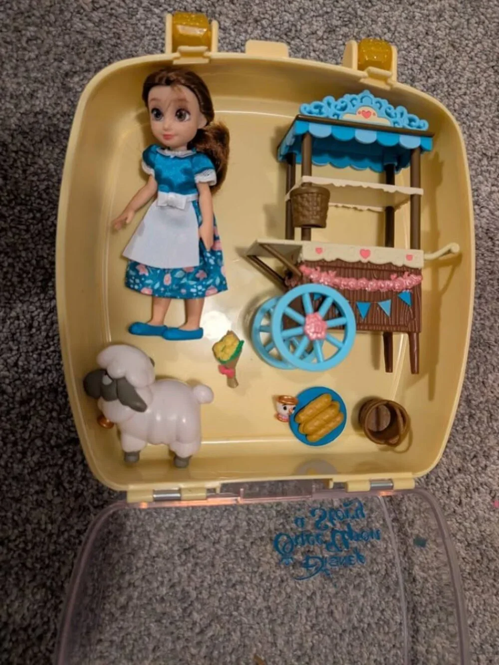 Disney world Belle once upon a story playset